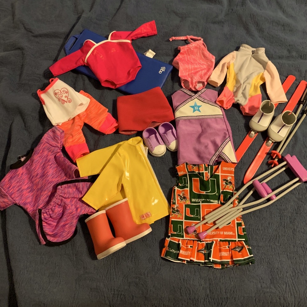 Our Generation clothes and accessories